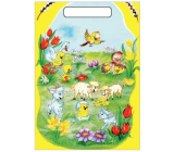 Angel Plastic bag 32 x 20 x 4 cm Goat and sheep