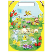 Angel Plastic bag 32 x 20 x 4 cm Goat and sheep