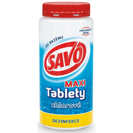 Savo Maxi Chlorine tablets for pool disinfection 1,4 kg