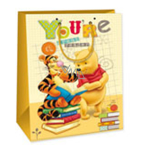 Ditipo Gift paper bag 26.4 x 12 x 32.4 cm Disney Winnie the Pooh, Youre Great Reader