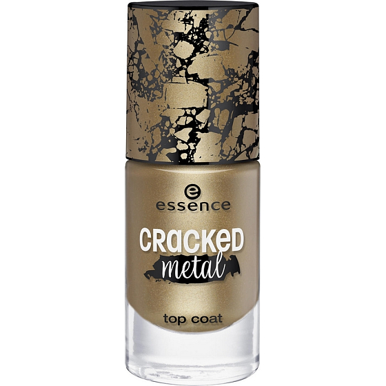 Essence Cracked Metal Top Coat nail polish 35 Crack Is Back! 8 ml