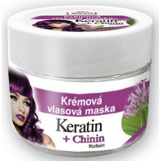 Bione Cosmetics Keratin & Chinin cream hair mask 260 ml