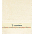Albi Birthday Towel Beige 90 x 50 cm