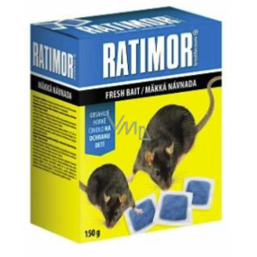 Ratimor Fresh Bait soft bait in the form of self-service sachets designed for rodent control 150 g