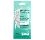 Garnier Moisture + Smoothness smoothing textile eye mask 15 minutes with coconut water and hyaluronic acid 6 g