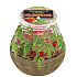Bolsius Aromatic Citronella repellent in glass desing Herbs cherry tomatoes scented candle 90 x 94 mm