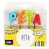Albi Cake candles name - Péťa, 2.5 cm