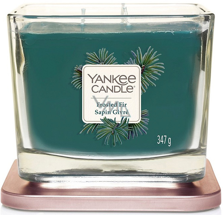 Yankee Candle Frosted Fir Elevation Medium Soy Candle Soybean Scented