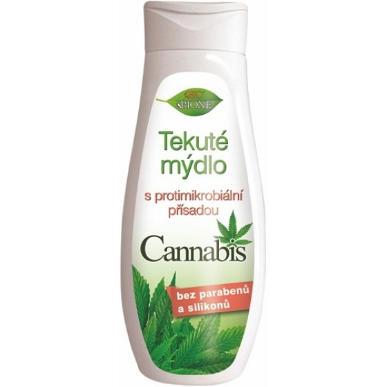 Bione Cosmetics Cannabis liquid soap with antimicrobial additive 300 ml