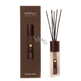 Millefiori Milano Selected Sweet Lime - Sweet Lime Diffuser 100 ml + 7 stalks 28 cm long for smaller spaces lasts 5-6 weeks