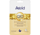 Astrid Q10 Miracle firming and hydrating facial textile mask 20 ml