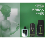 Str8 FR34K aftershave 50 ml + deodorant spray 150 ml + shower gel 250 ml, cosmetic set for men