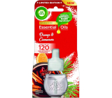 Air Wick Essential Oils Orange & Cinnamon electric air freshener 19 ml
