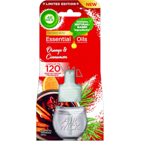 Air Wick Essential Oils Orange & Cinnamon electric air freshener 19 ml