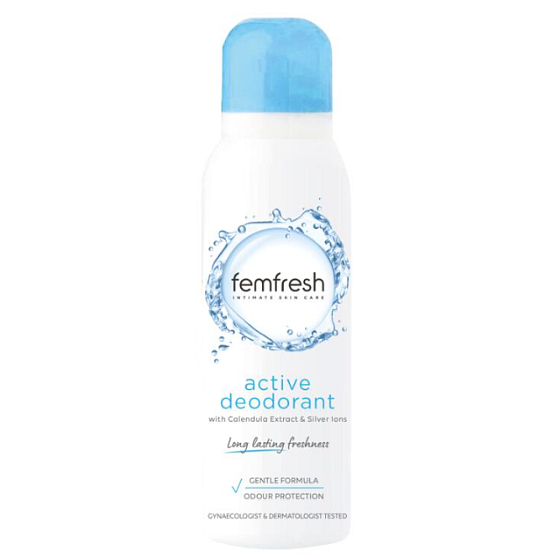 Femfresh Active intimate deodorant 125 ml