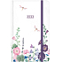 Albi Pocket Diary 2024 with rubber band Dragonfly 9,3 x 15 x 1,3 cm