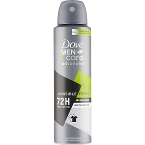 Dove Men+Care Advanced Invisible Fresh Antiperspirant Spray, 150 ml
