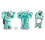 Charm Sterling silver 925 Disney Pixar Monsters Ltd, Sulley, bracelet bead