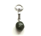 Vesuvianite Tumbled Pendant Natural Stone, approx. 10 cm