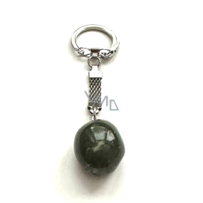 Vesuvianite Tumbled Pendant Natural Stone, approx. 10 cm