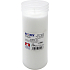 Bony Cemetery Candle, Replacement Refill 03, Diameter 5.6 cm, Height 17 cm, Burn Time 90 h, 240 g