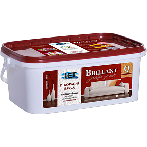 Het Brillant Q sand-filled roller structure, decorative dispersion interior paint, 5 kg