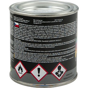 Hostagrund K2020 Silicone Thermo 2in1 paint for metal up to 400 °C, black, 350 g