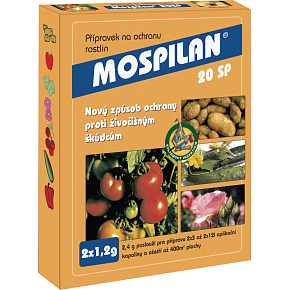 Mospilan 20 SP, insecticide against animal pests, 2 × 1.2 g