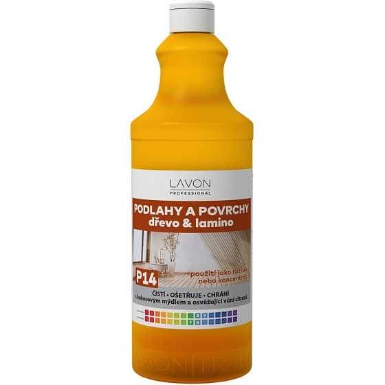 Lavon Floor and Surface Cleaner Wood & Laminate, 1 l