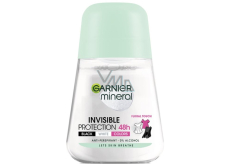 Garnier Mineral Invisible Black & White 48-roll 50 ml antiperspirant roll-on for women