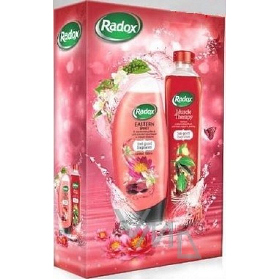 Radox Eastern Spirit shower gel 250 ml + bath foam 500 ml, cosmetic set