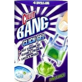 Cillit Bang Click Gel Pine Force gel toilet cleaner 4 x 5 g