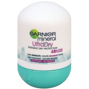 Garnier Mineral Ultra Dry Intensive Dry Protection 48h anti-perspirant roll-on for women 50 ml