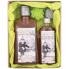 Bohemia Gifts Gentleman Spa bath bath 200 ml + shower gel 100 ml + 2x handmade soap