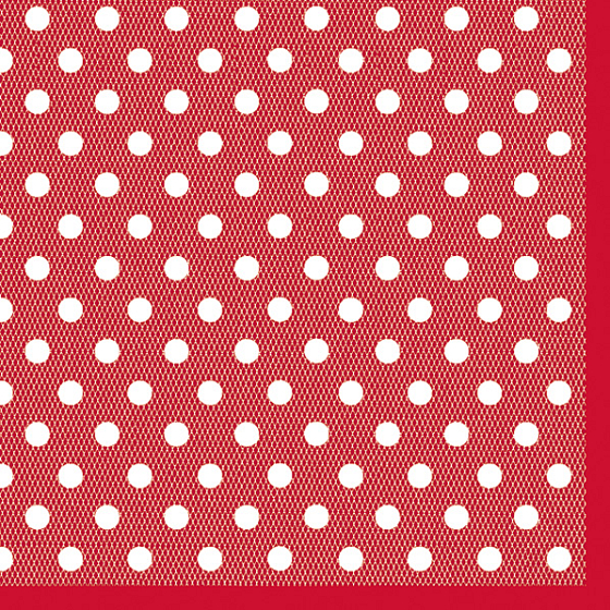Maki Paper dessert napkins red 3 ply 25 x 25 cm 20 pieces