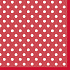 Maki Paper dessert napkins red 3 ply 25 x 25 cm 20 pieces