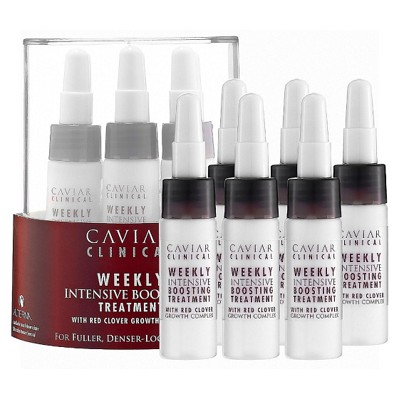 Alterna Caviar Clinical Weekly Intensive Boosting Treatment nourishing ampoules to prevent hair loss 6 x 6.7 ml