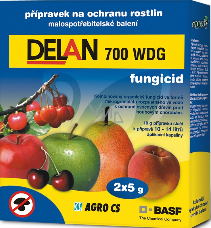 Agro Delan 700WDG plant protection product 2x5 g VMD parfumerie