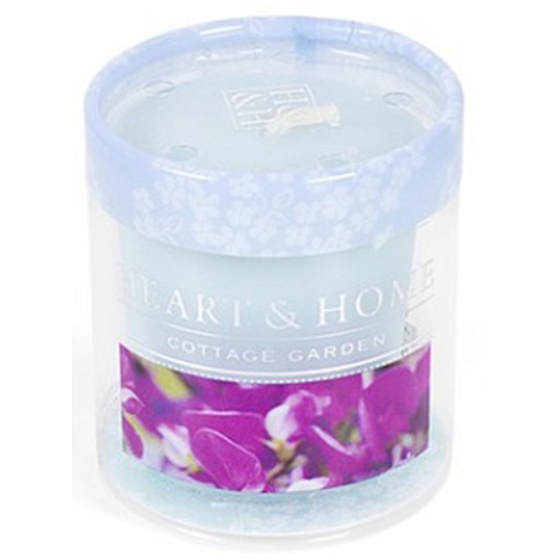 Heart & Home Gentle caress Unwrapped soy scented candle burns for up to 15 hours 53 g