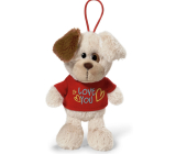 Nici Love You Dog in a T-shirt with a 15 cm curtain