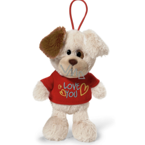 Nici Love You Dog in a T-shirt with a 15 cm curtain