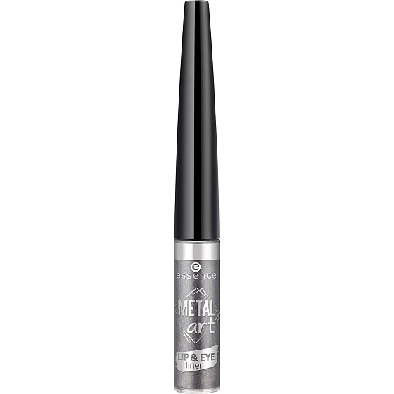 Essence Metal Art Lip & Eye Liner liquid lines for lips and eyes 01 Steel the Show 3.5 ml