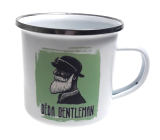 Bohemia Gifts Enamel Mug with Print for Grandpa, Diameter 8 cm