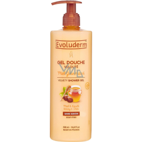 Evoluderm Miel Gourmand shower gel with honey and shea butter 500 ml