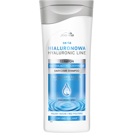 Joanna Hyaluronic Line shampoo with hyaluronic acid for dry hair without shine 200 ml