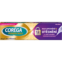Corega Power Max denture adhesive cream without flavor 40 g