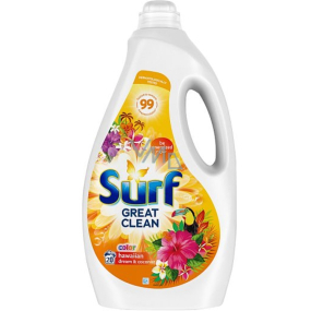 Surf Color & White Hawaiian Dream gel for washing colored and white laundry 20 doses 1 l