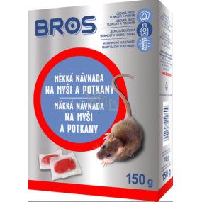 Bros Soft bait for mice, rats and rats 150 g
