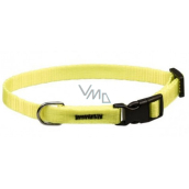 B&F Dog collar Neon yellow, 5 x 30 - 50 cm