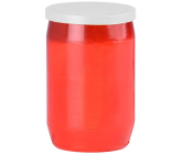 Admit Cemetery oil candle red yellow cap 29 hours 100 g
